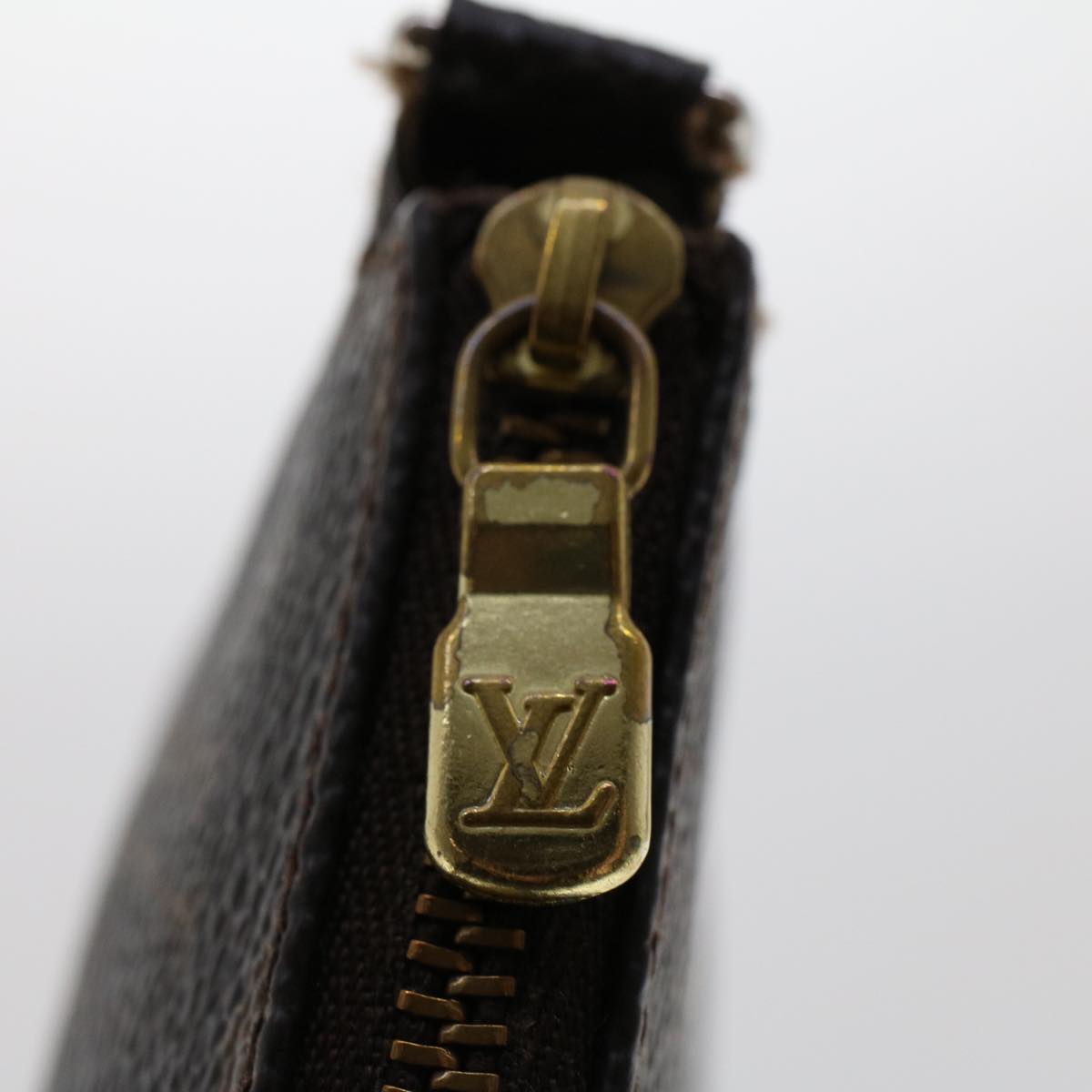 LOUIS VUITTON Monogram Pochette Accessoires Pouch M51980 LV 46281