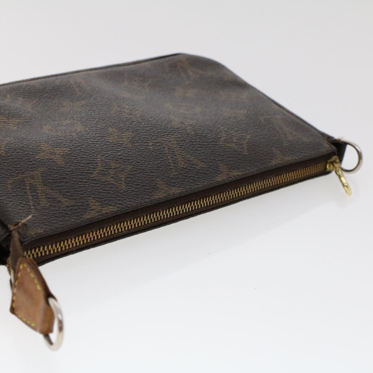 LOUIS VUITTON Monogram Pochette Accessoires Pouch M51980 LV 46281