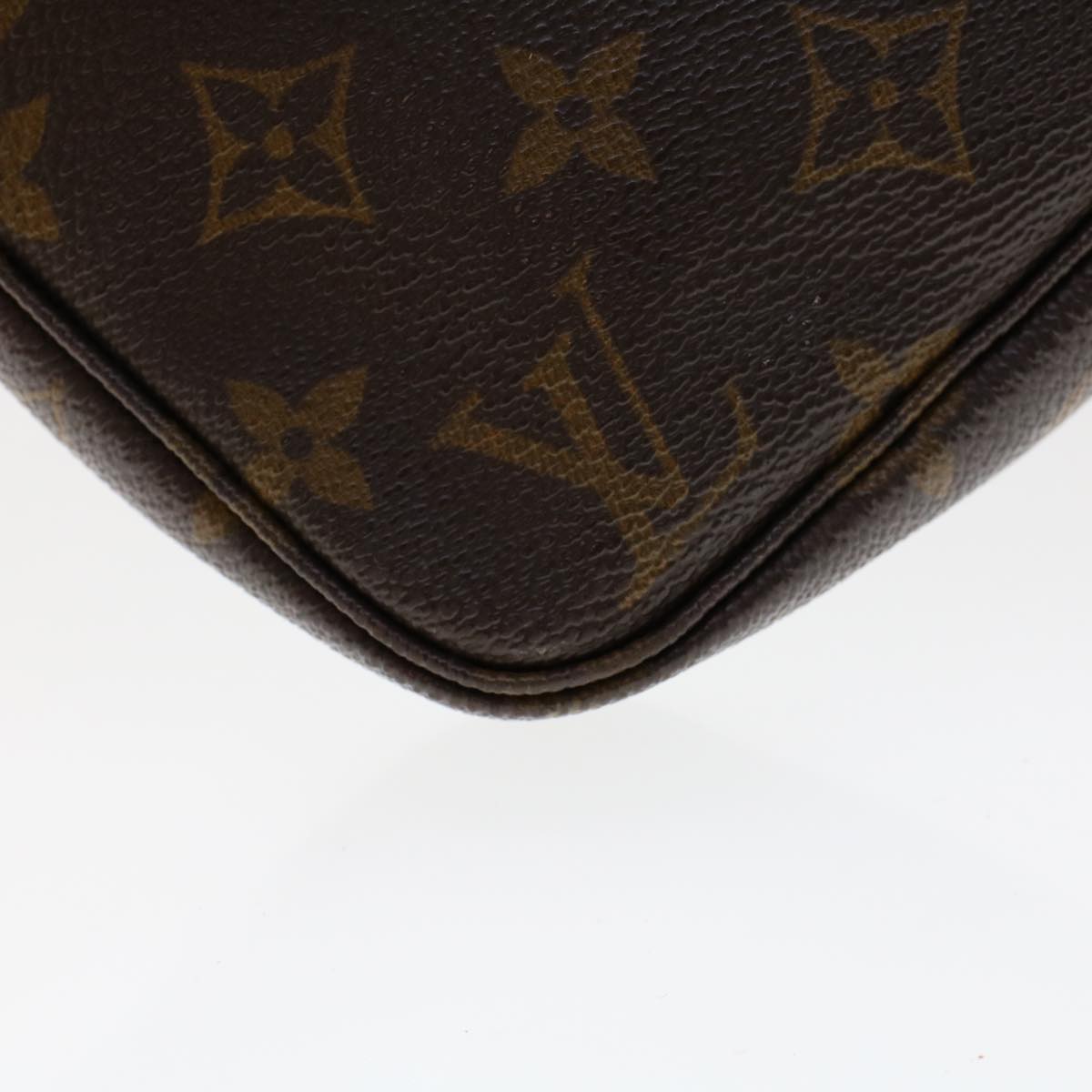 LOUIS VUITTON Monogram Pochette Accessoires Pouch M51980 LV 46282
