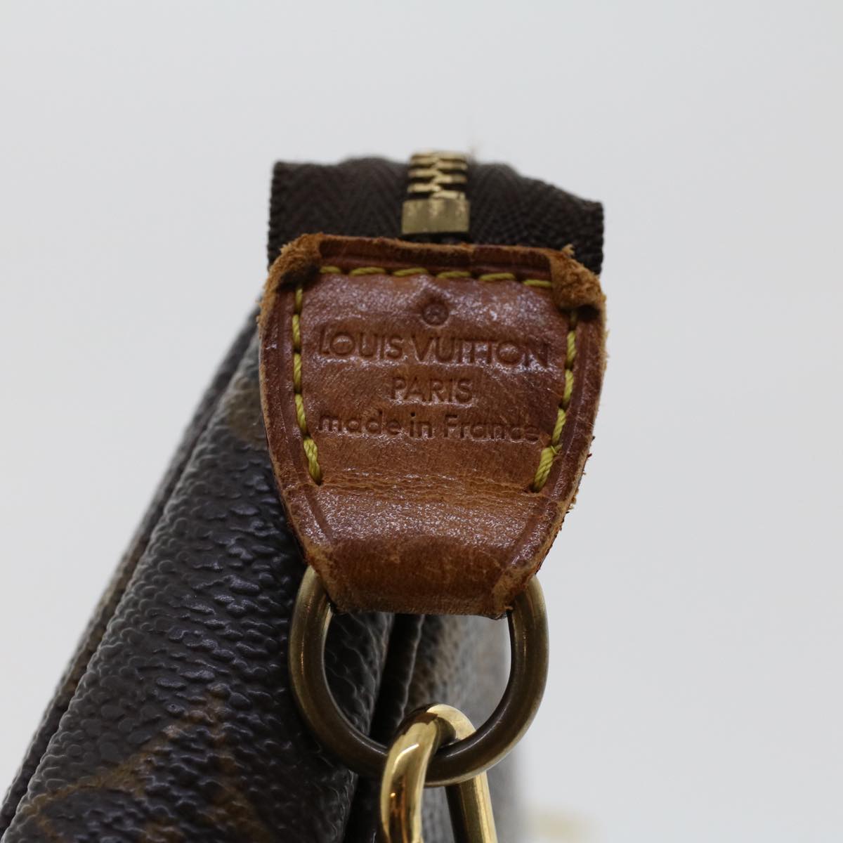LOUIS VUITTON Monogram Pochette Accessoires Pouch M51980 LV 46282