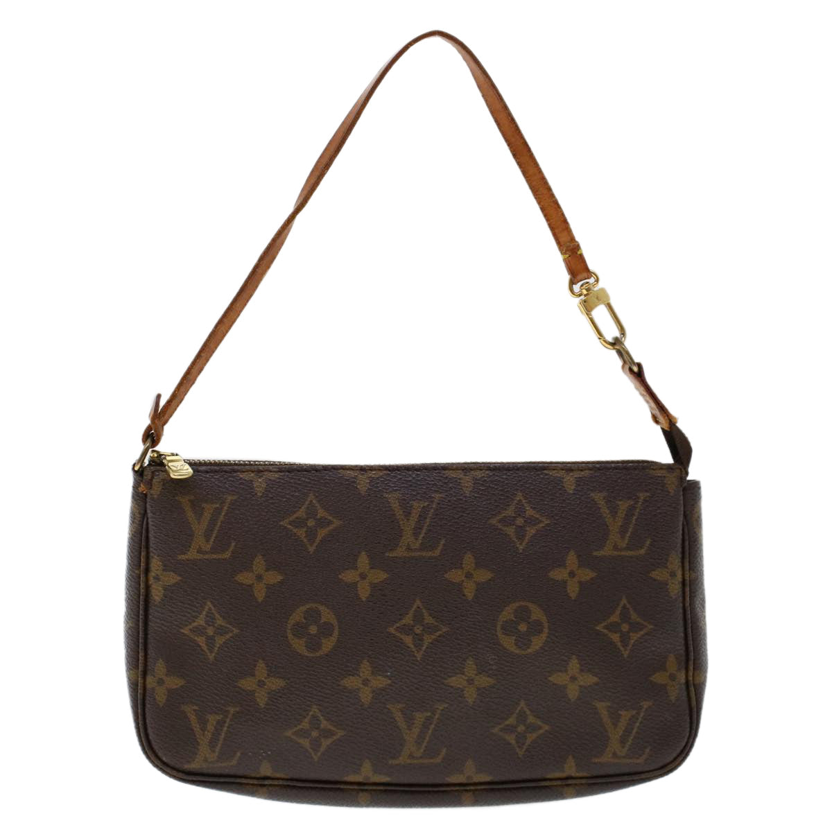 LOUIS VUITTON Monogram Pochette Accessoires Pouch M51980 LV 46282