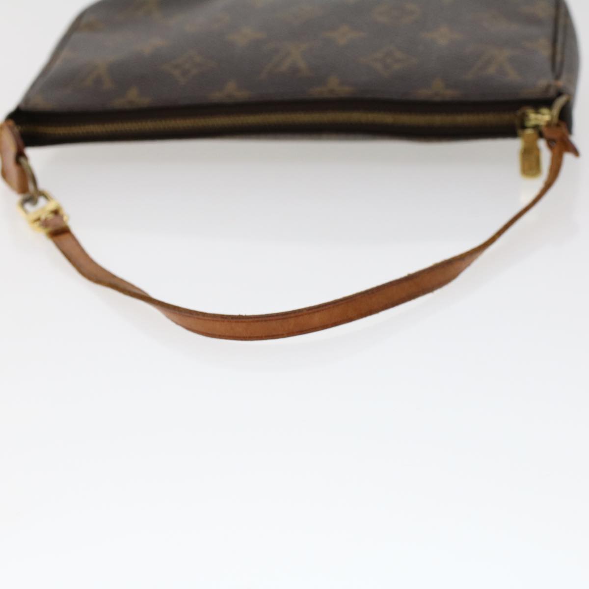 LOUIS VUITTON Monogram Pochette Accessoires Pouch M51980 LV 46282