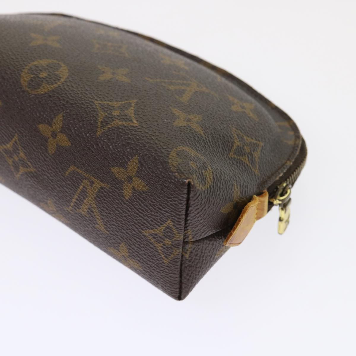 LOUIS VUITTON Monogram Pochette Cosmetic PM Cosmetic Pouch M47515 LV 46285