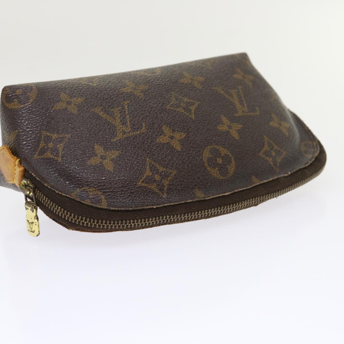 LOUIS VUITTON Monogram Pochette Cosmetic PM Cosmetic Pouch M47515 LV 46285