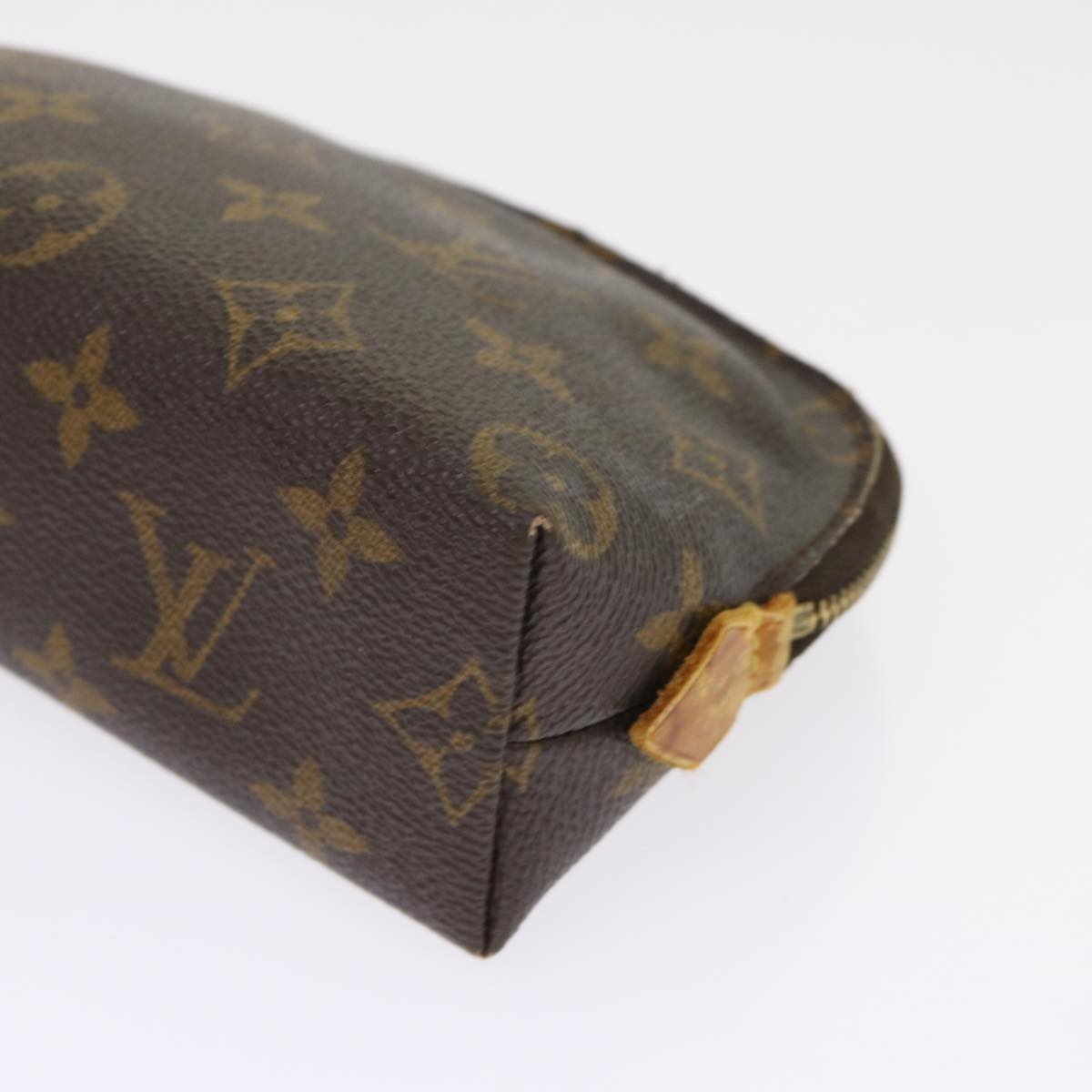 LOUIS VUITTON Monogram Pochette Cosmetic PM Cosmetic Pouch M47515 LV 46285