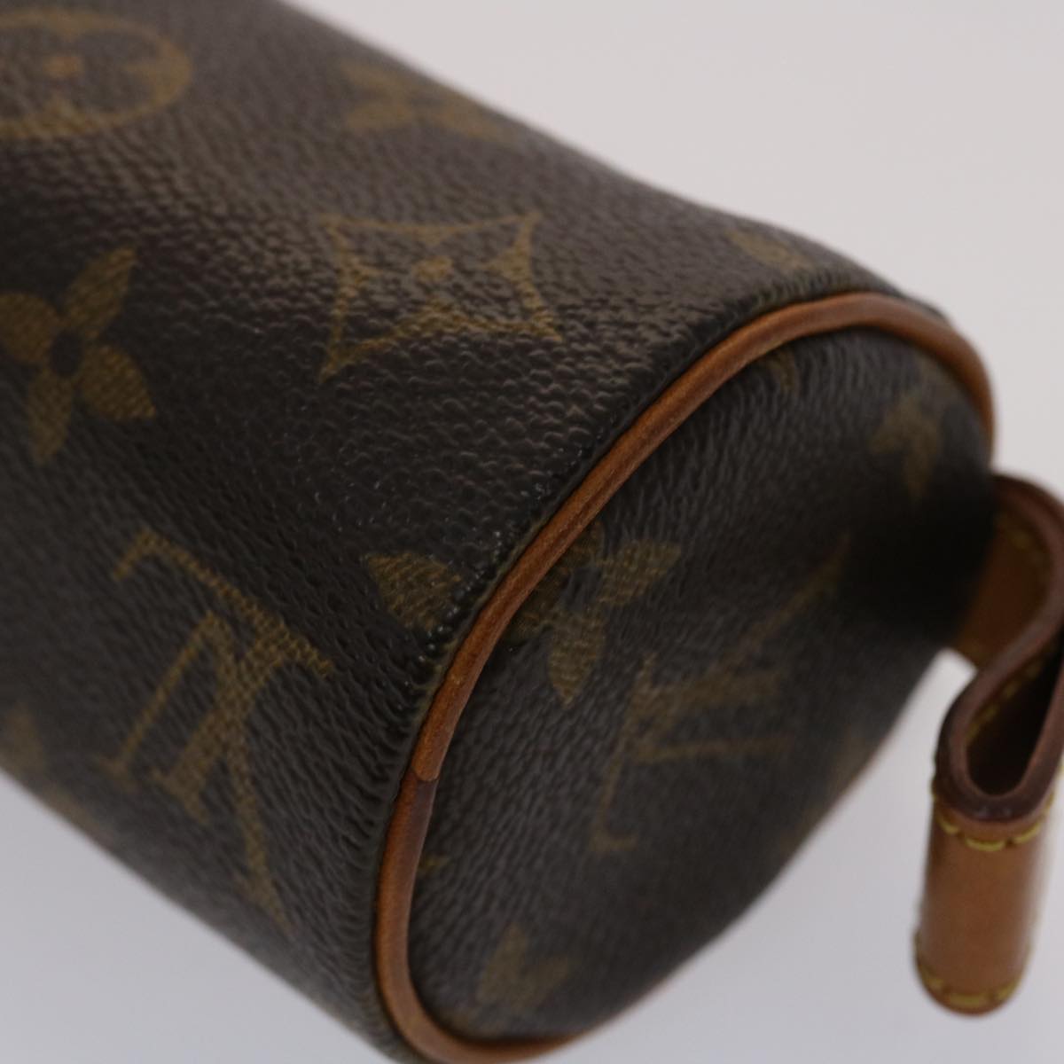LOUIS VUITTON Monogram Trousse Rondo Pouch M47630 LV 46286
