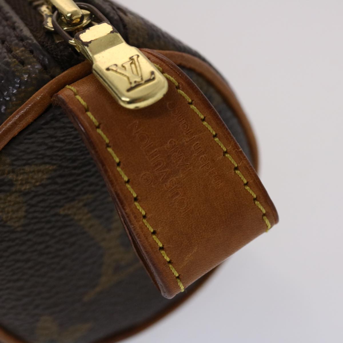 LOUIS VUITTON Monogram Trousse Rondo Pouch M47630 LV 46286