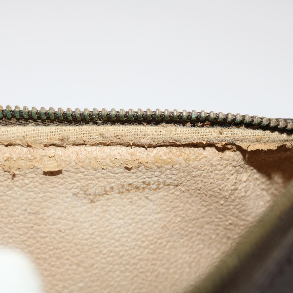 LOUIS VUITTON Monogram Trousse Rondo Pouch M47630 LV 46286