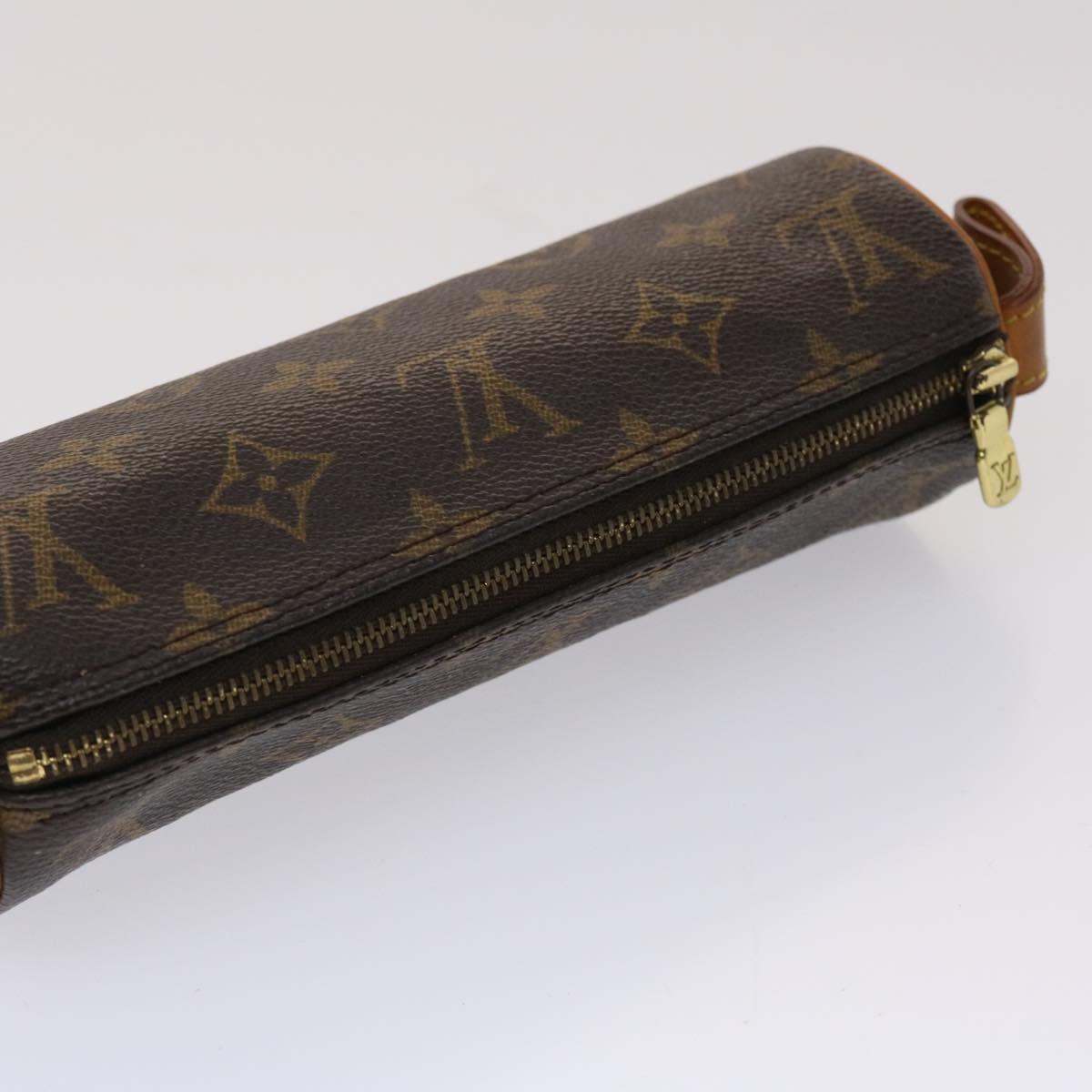 LOUIS VUITTON Monogram Trousse Rondo Pouch M47630 LV 46286