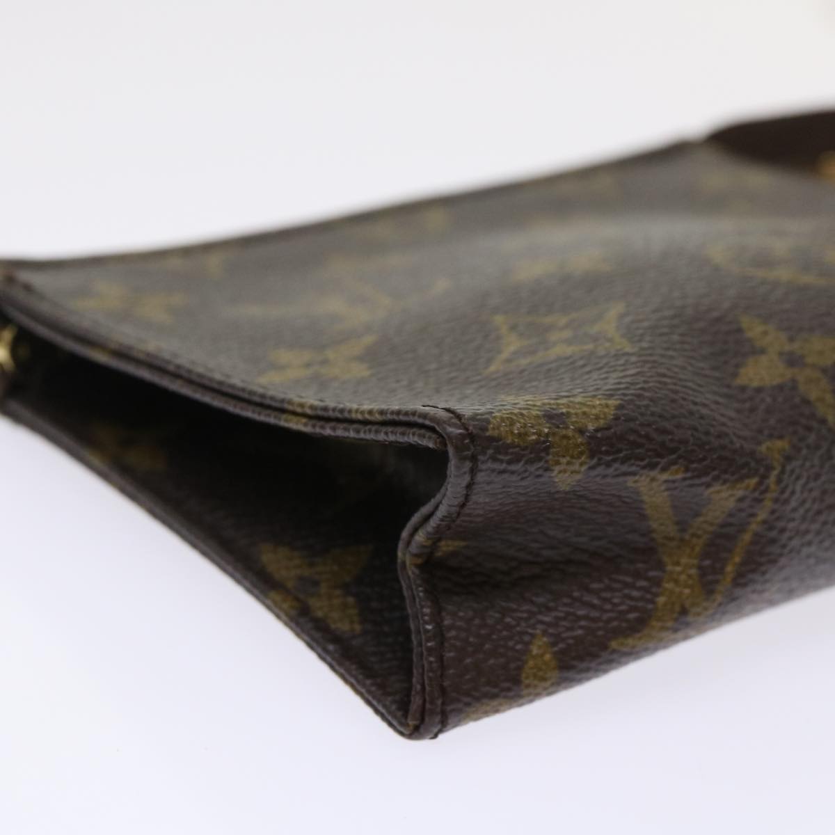 LOUIS VUITTON Monogram Poche Toilette 15 Pouch M47546 LV 46288