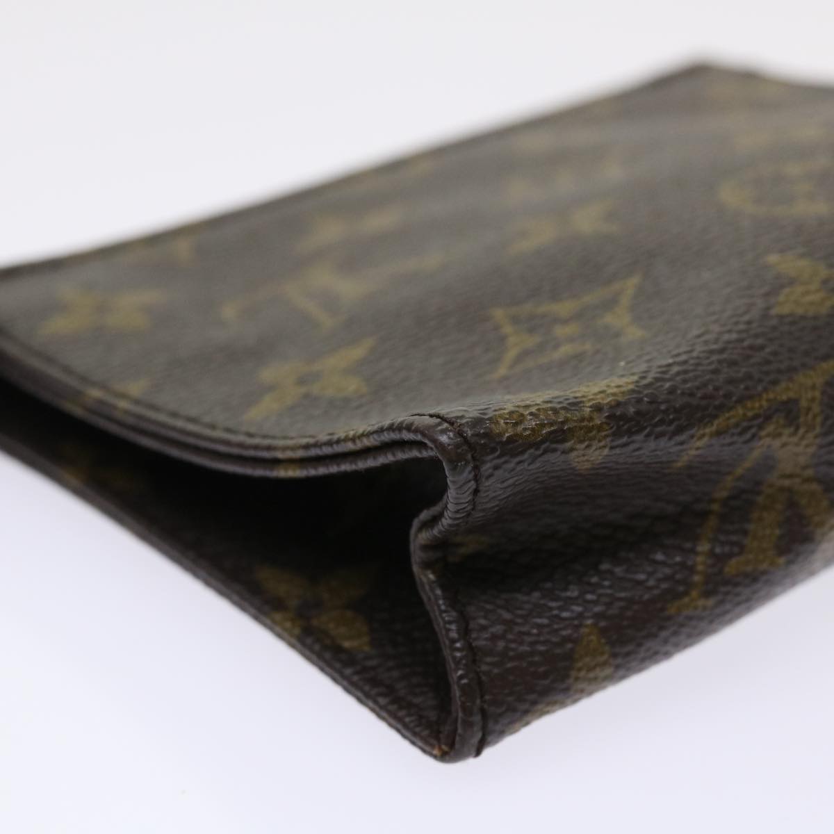 LOUIS VUITTON Monogram Poche Toilette 15 Pouch M47546 LV 46288