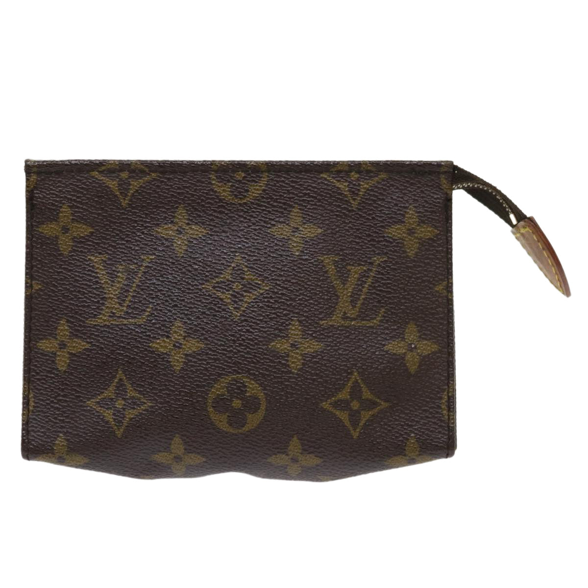 LOUIS VUITTON Monogram Poche Toilette 15 Pouch M47546 LV 46288