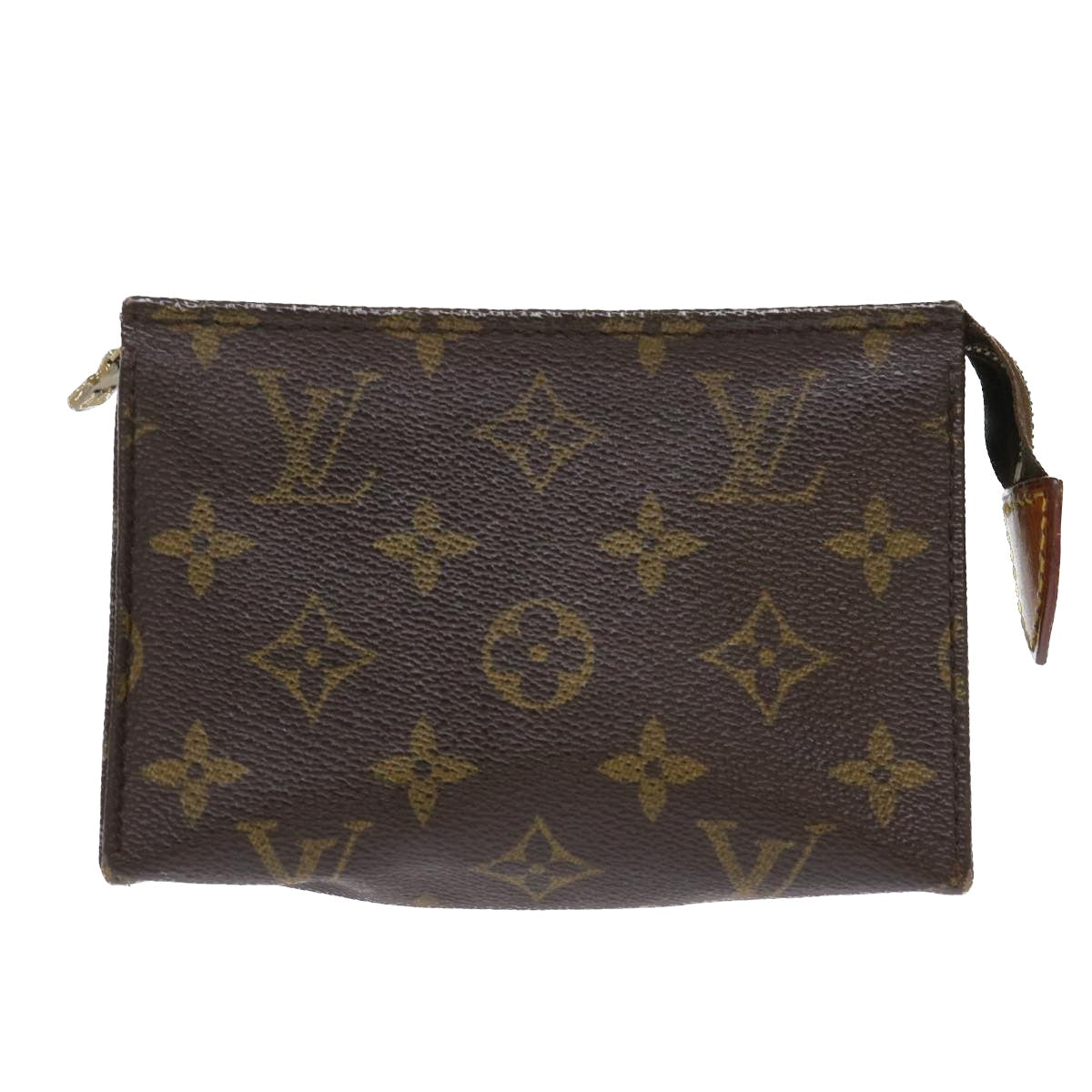 LOUIS VUITTON Monogram Poche Toilette 15 Pouch M47546 LV 46289