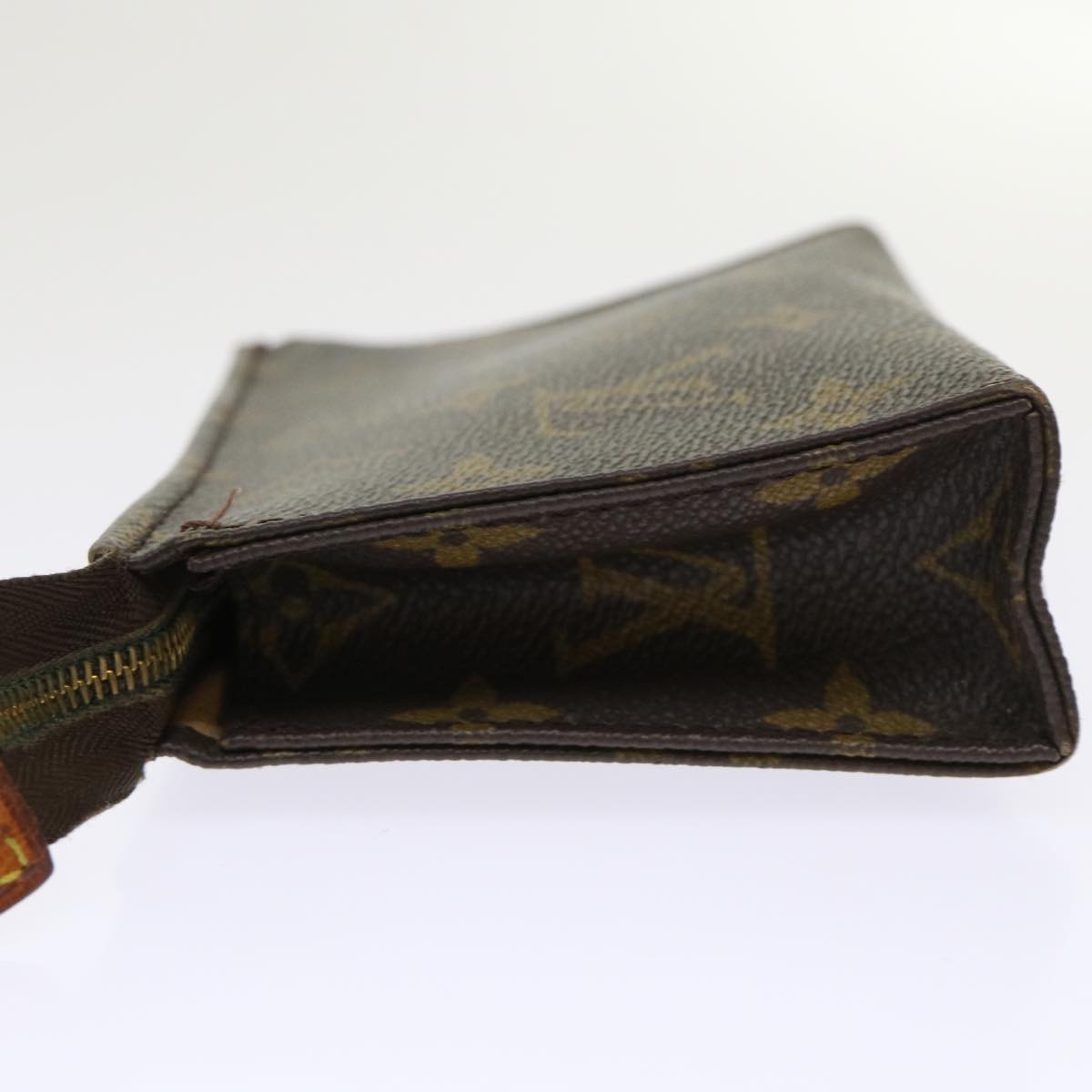 LOUIS VUITTON Monogram Poche Toilette 15 Pouch M47546 LV 46289