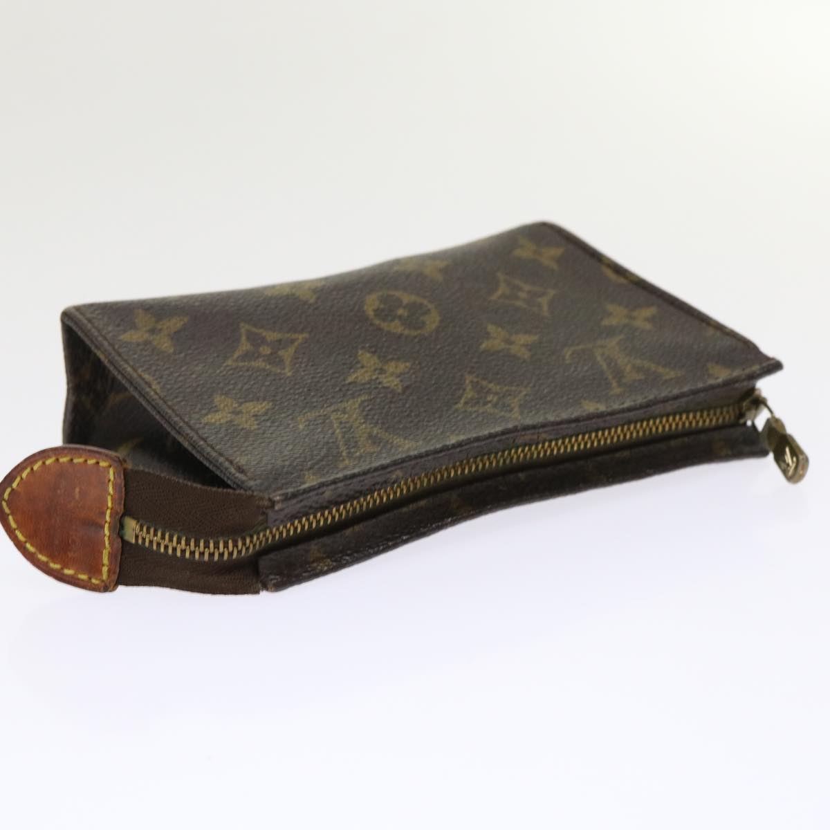 LOUIS VUITTON Monogram Poche Toilette 15 Pouch M47546 LV 46289