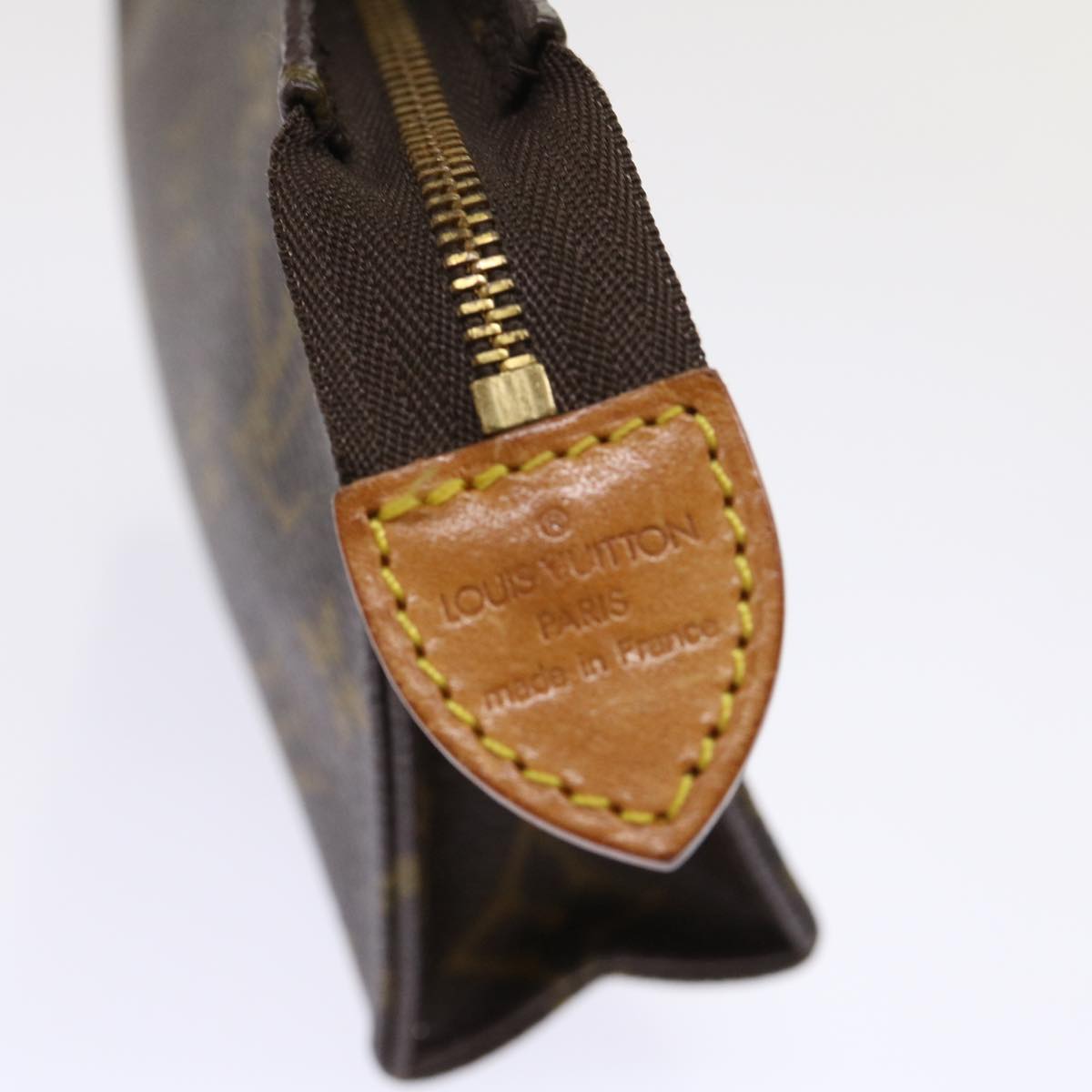 LOUIS VUITTON Monogram Poche Toilette 15 Pouch M47546 LV 46290