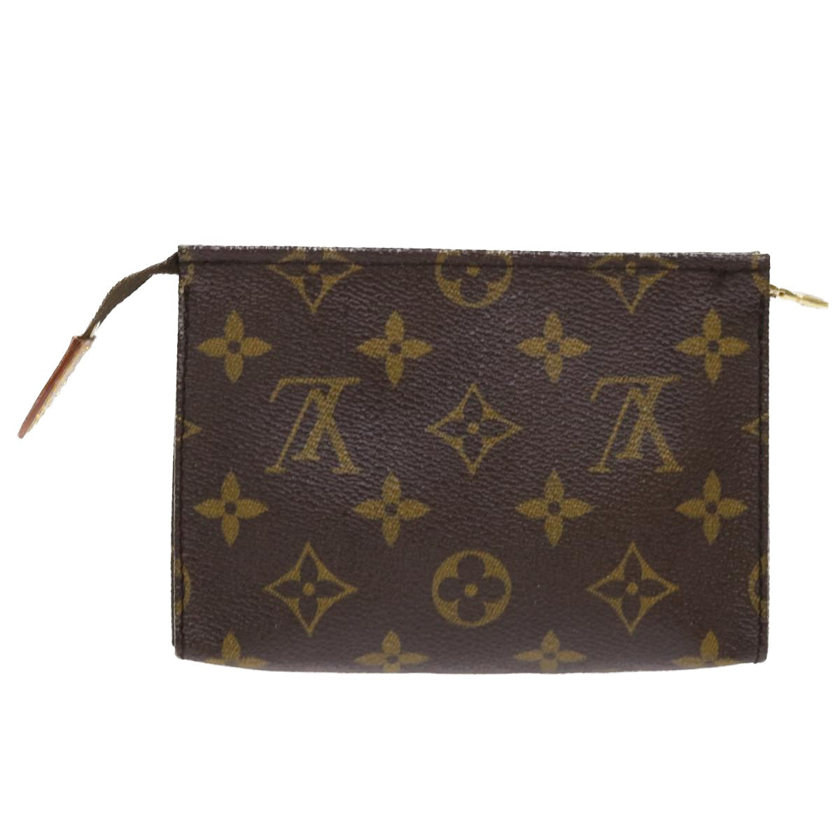 LOUIS VUITTON Monogram Poche Toilette 15 Pouch M47546 LV 46290