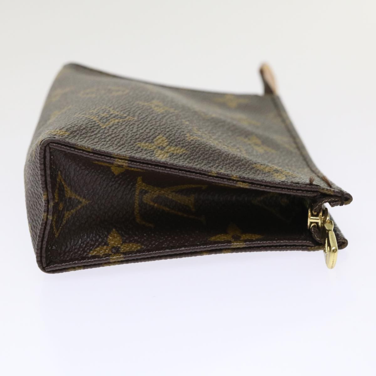 LOUIS VUITTON Monogram Poche Toilette 15 Pouch M47546 LV 46290