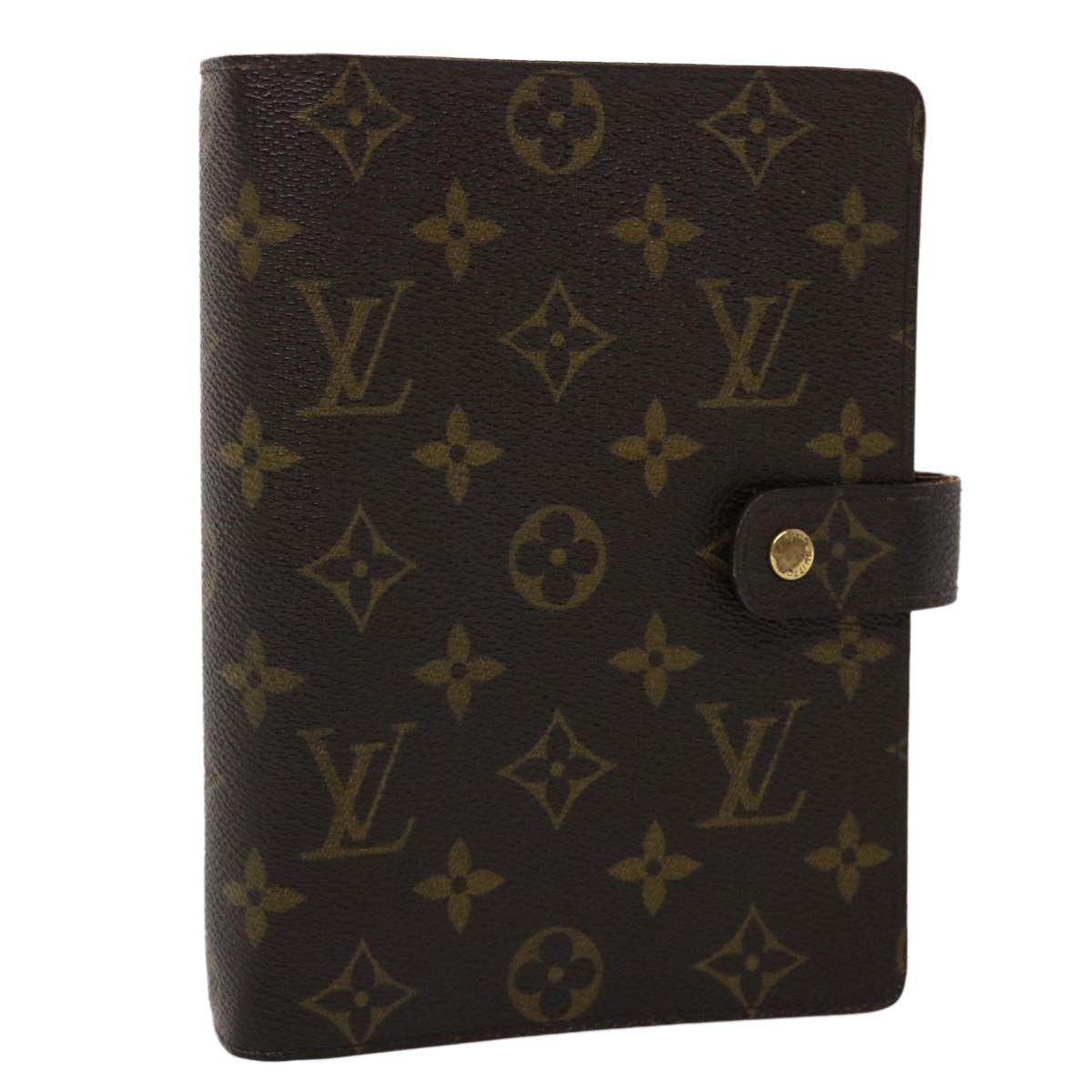LOUIS VUITTON Monogram Agenda MM Day Planner Cover R20105 LV 46291