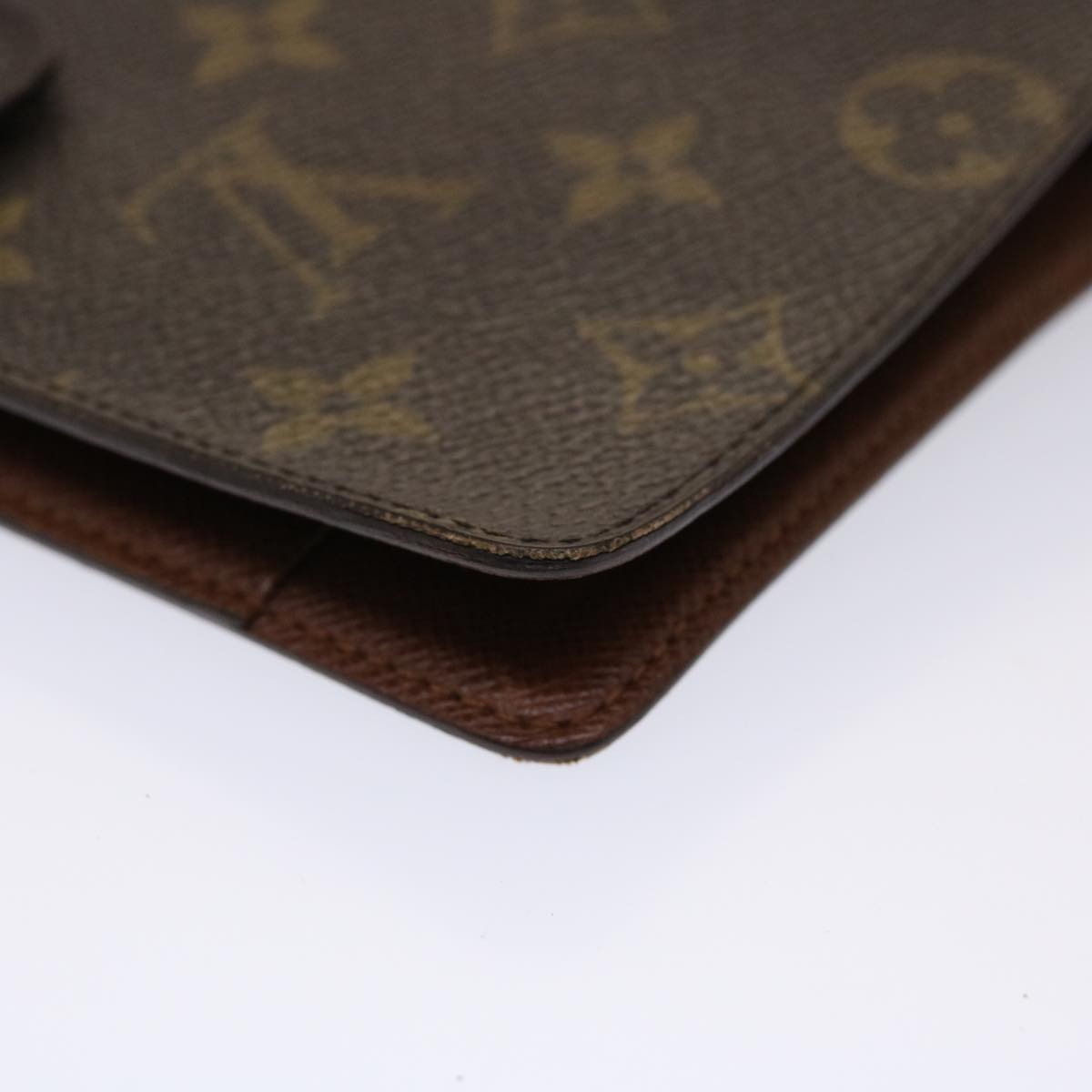 LOUIS VUITTON Monogram Agenda MM Day Planner Cover R20105 LV 46291