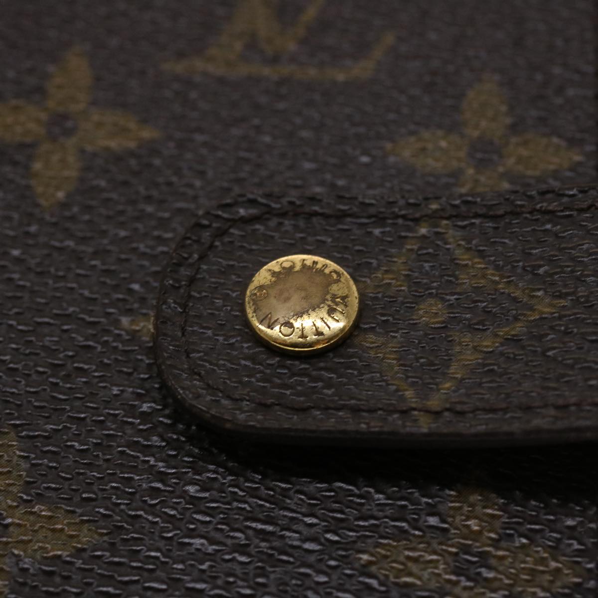 LOUIS VUITTON Monogram Agenda MM Day Planner Cover R20105 LV 46291
