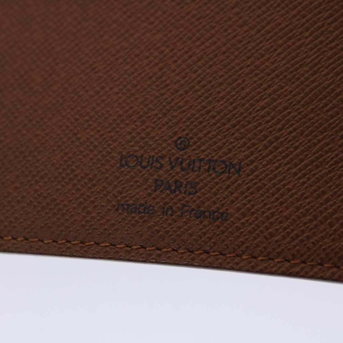 LOUIS VUITTON Monogram Agenda MM Day Planner Cover R20105 LV 46291