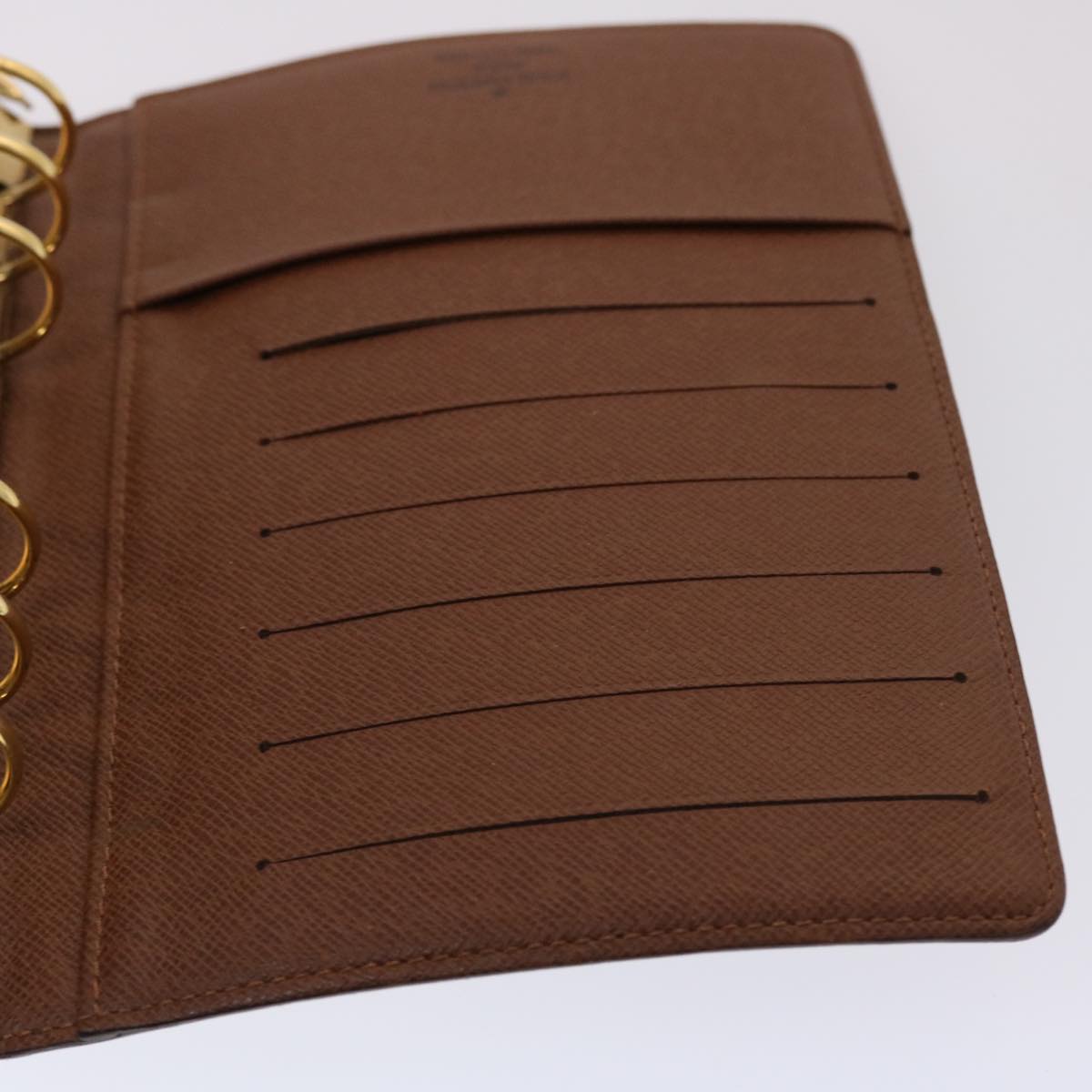 LOUIS VUITTON Monogram Agenda MM Day Planner Cover R20105 LV 46291