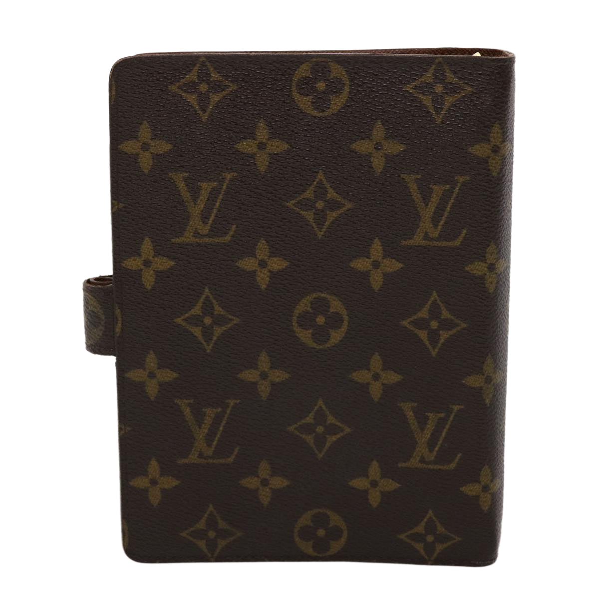 LOUIS VUITTON Monogram Agenda MM Day Planner Cover R20105 LV 46291