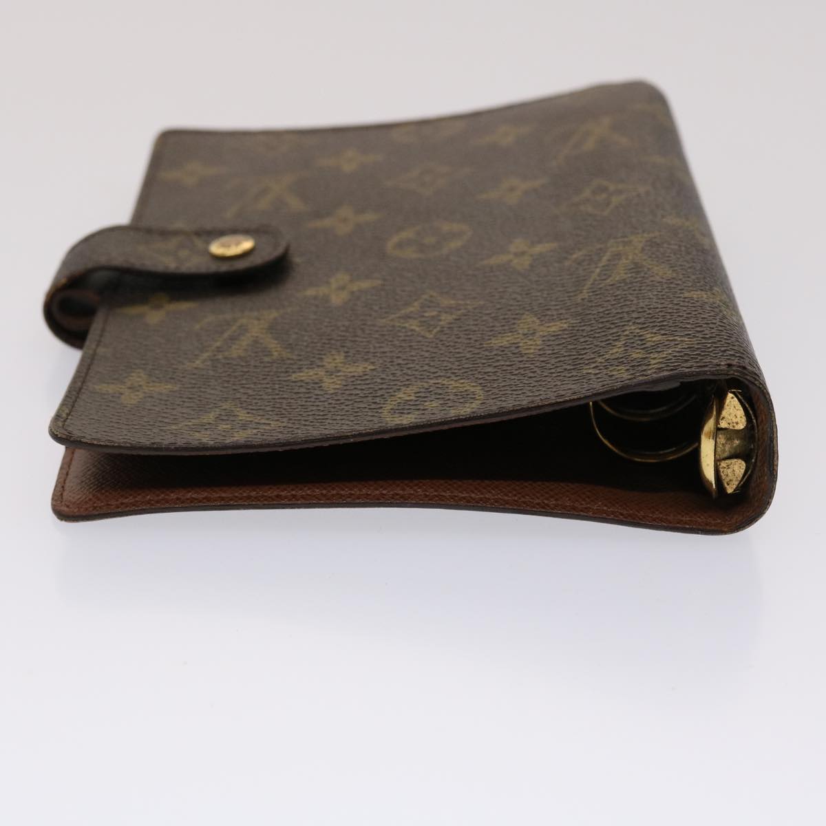 LOUIS VUITTON Monogram Agenda MM Day Planner Cover R20105 LV 46291