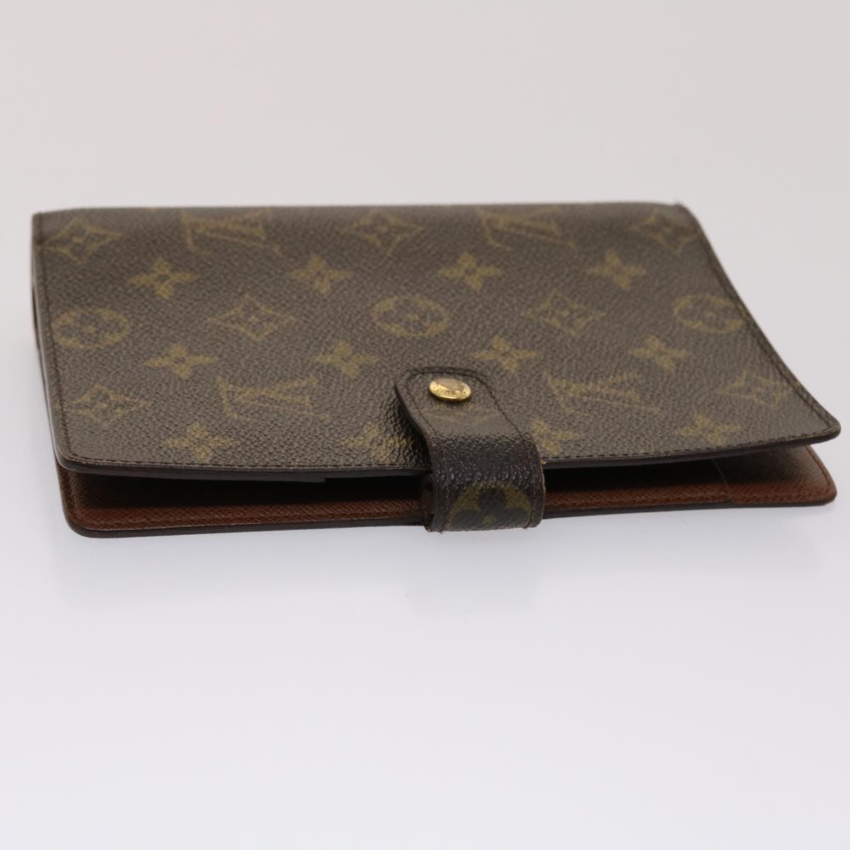LOUIS VUITTON Monogram Agenda MM Day Planner Cover R20105 LV 46291
