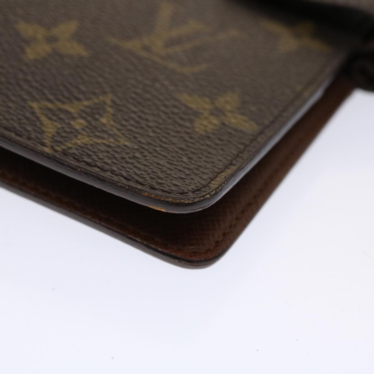 LOUIS VUITTON Monogram Agenda MM Day Planner Cover R20105 LV 46291