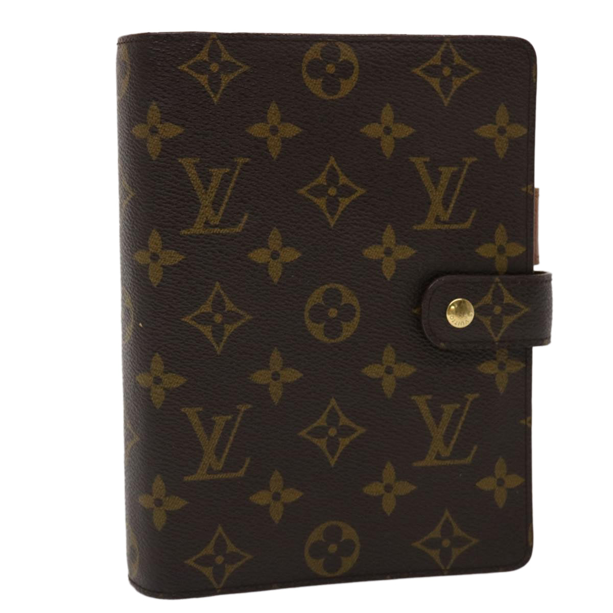 LOUIS VUITTON Monogram Agenda MM Day Planner Cover R20105 LV 46292
