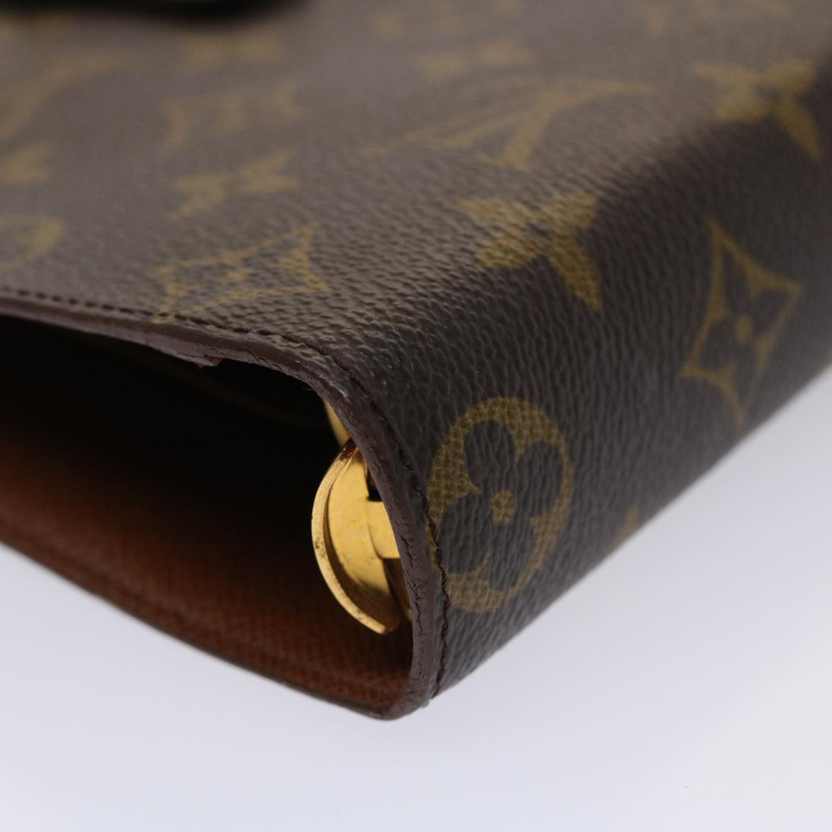 LOUIS VUITTON Monogram Agenda MM Day Planner Cover R20105 LV 46292