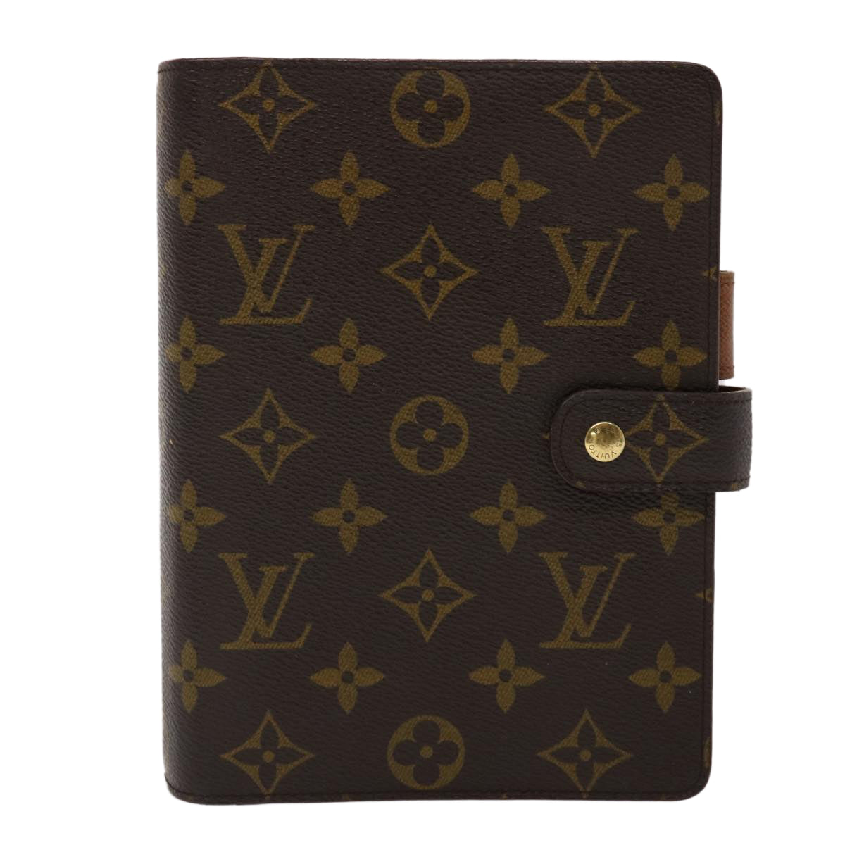 LOUIS VUITTON Monogram Agenda MM Day Planner Cover R20105 LV 46292