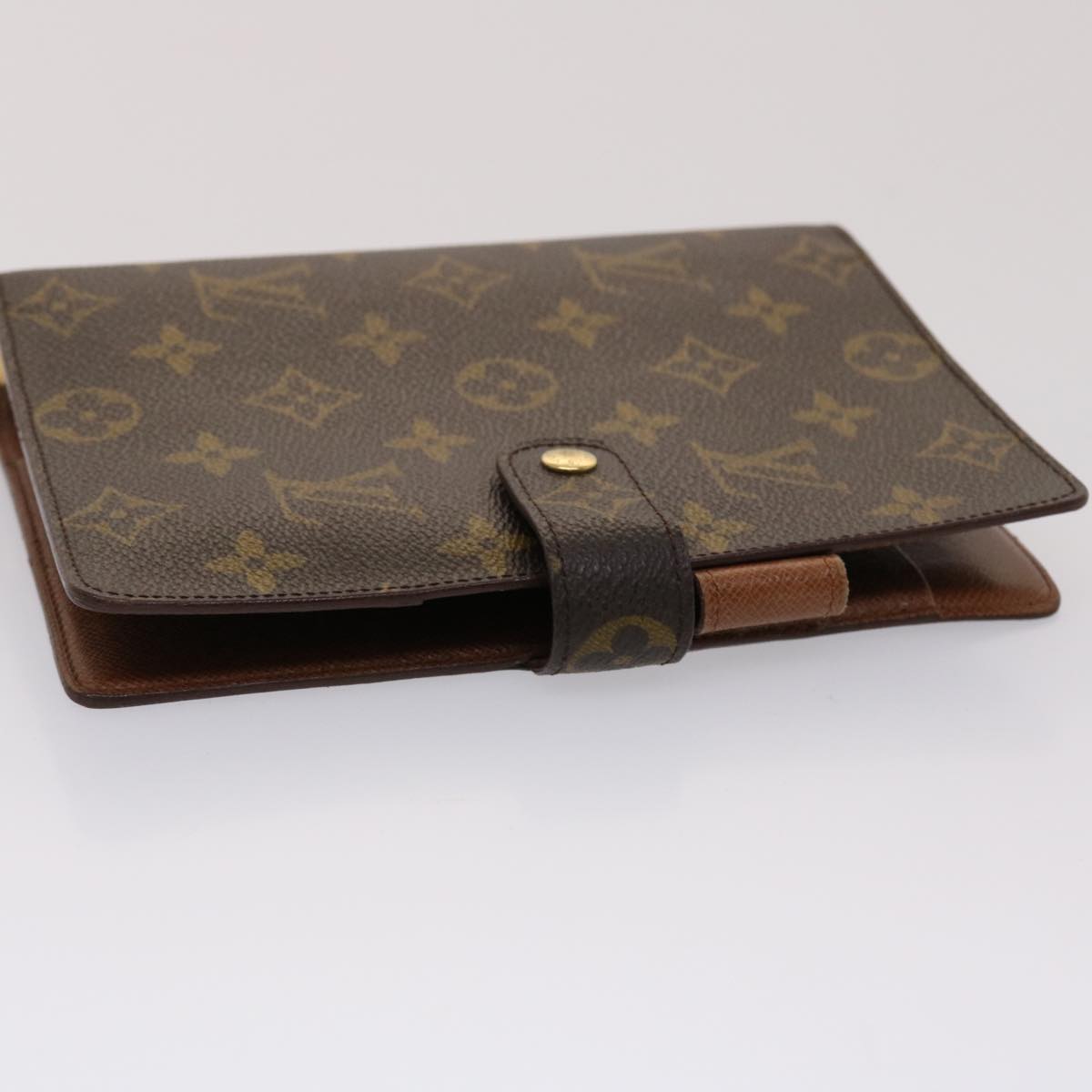 LOUIS VUITTON Monogram Agenda MM Day Planner Cover R20105 LV 46292