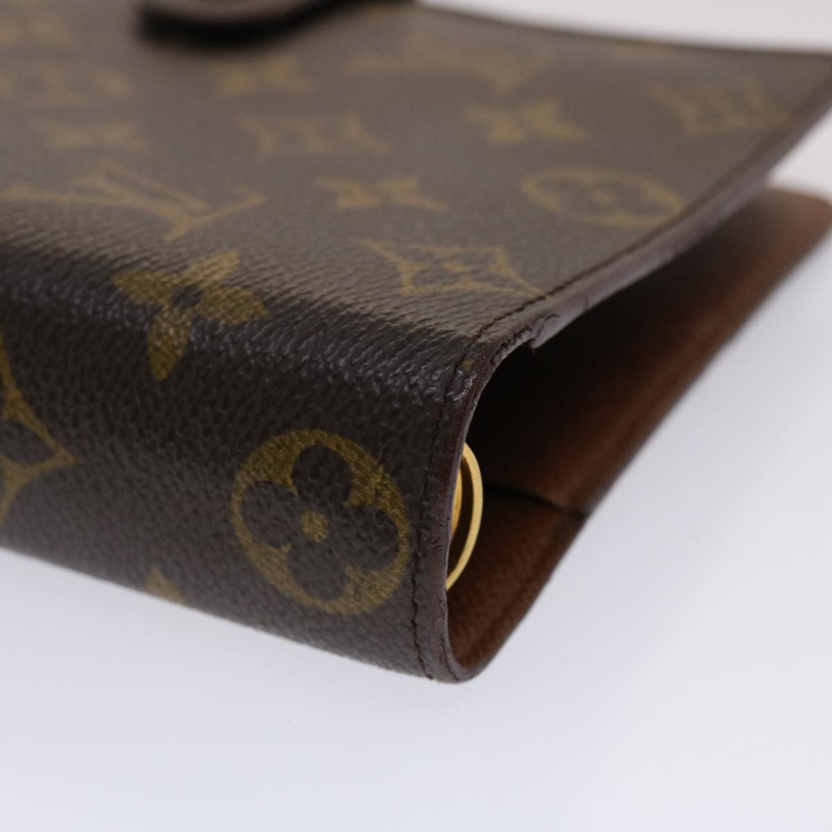 LOUIS VUITTON Monogram Agenda MM Day Planner Cover R20105 LV 46292
