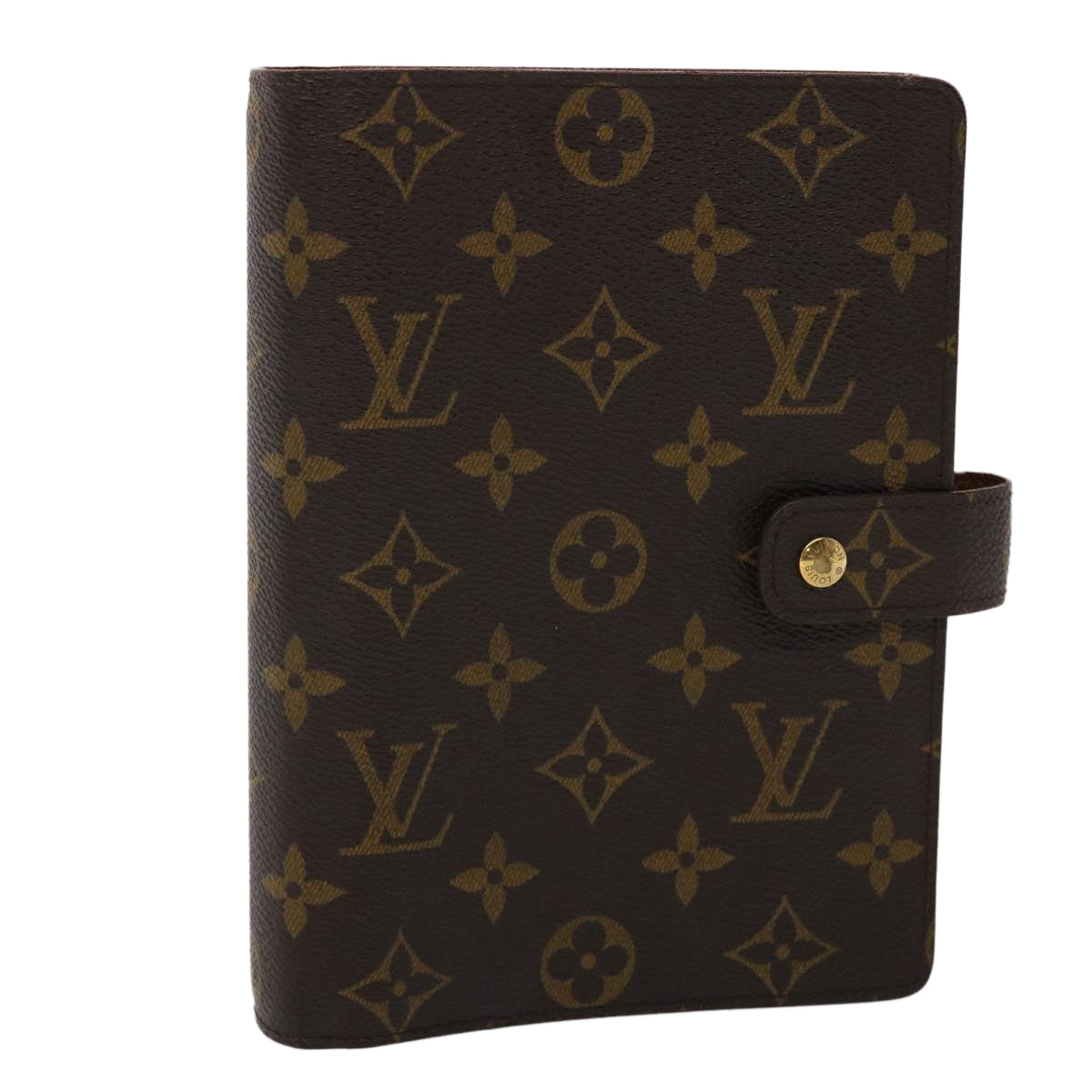 LOUIS VUITTON Monogram Agenda MM Day Planner Cover R20105 LV 46293