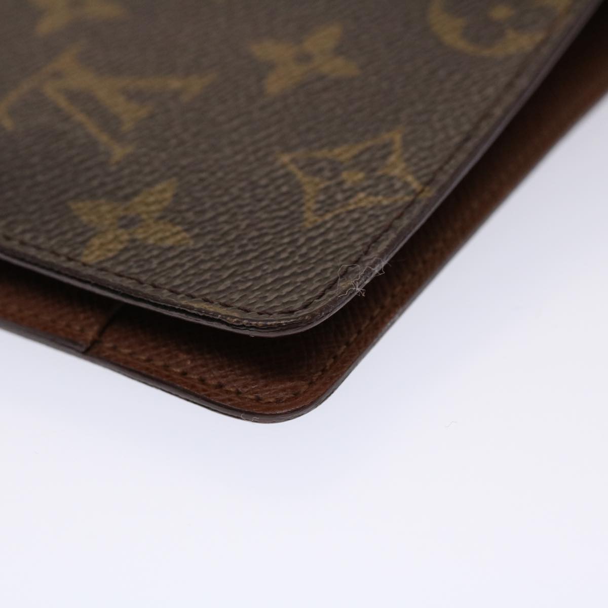 LOUIS VUITTON Monogram Agenda MM Day Planner Cover R20105 LV 46293