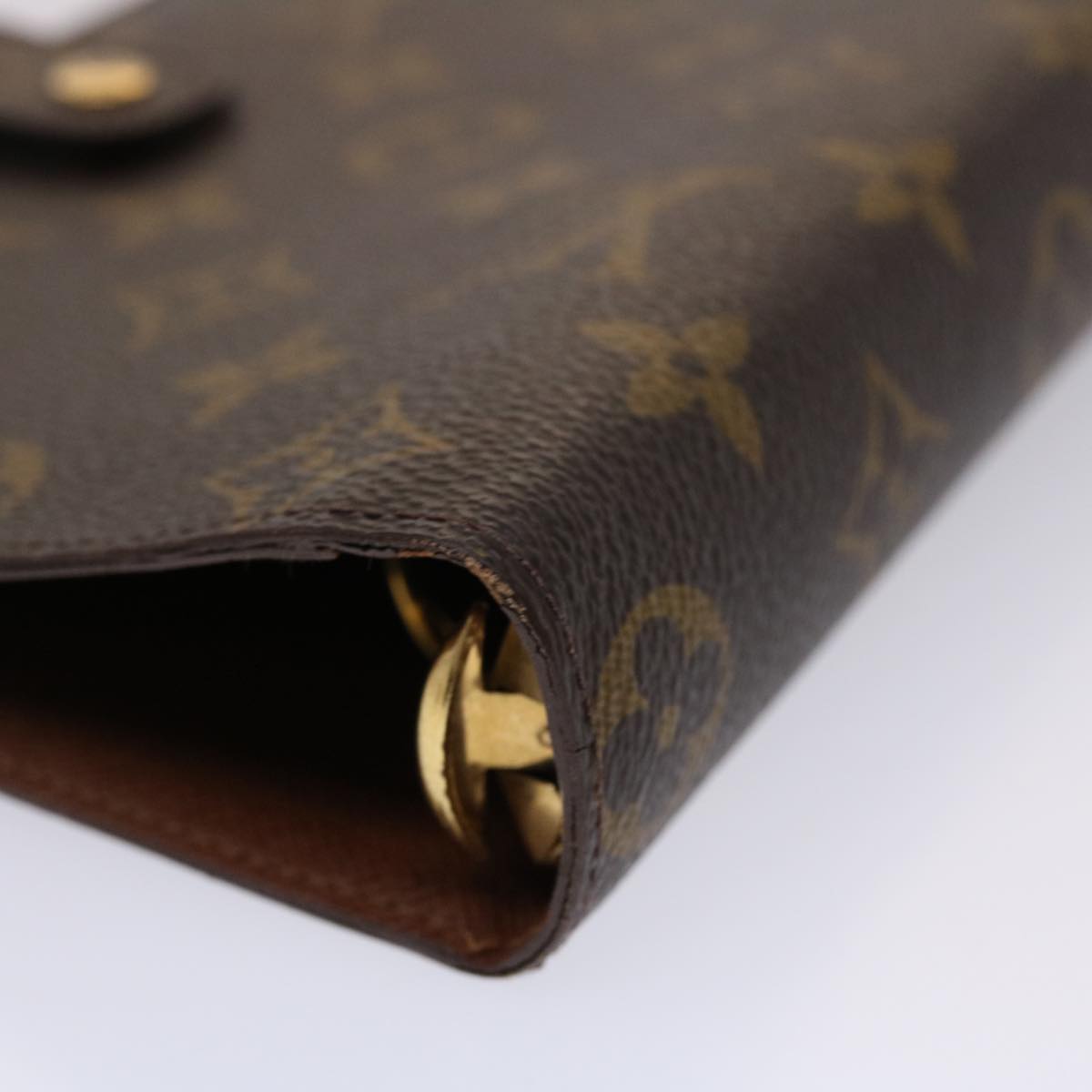 LOUIS VUITTON Monogram Agenda MM Day Planner Cover R20105 LV 46293