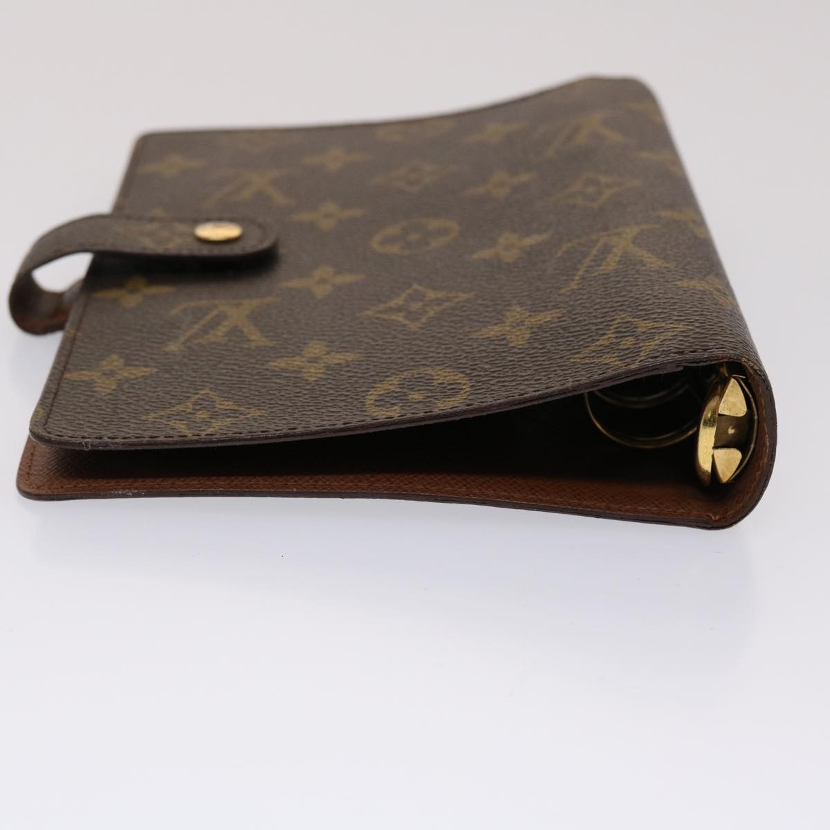 LOUIS VUITTON Monogram Agenda MM Day Planner Cover R20105 LV 46293