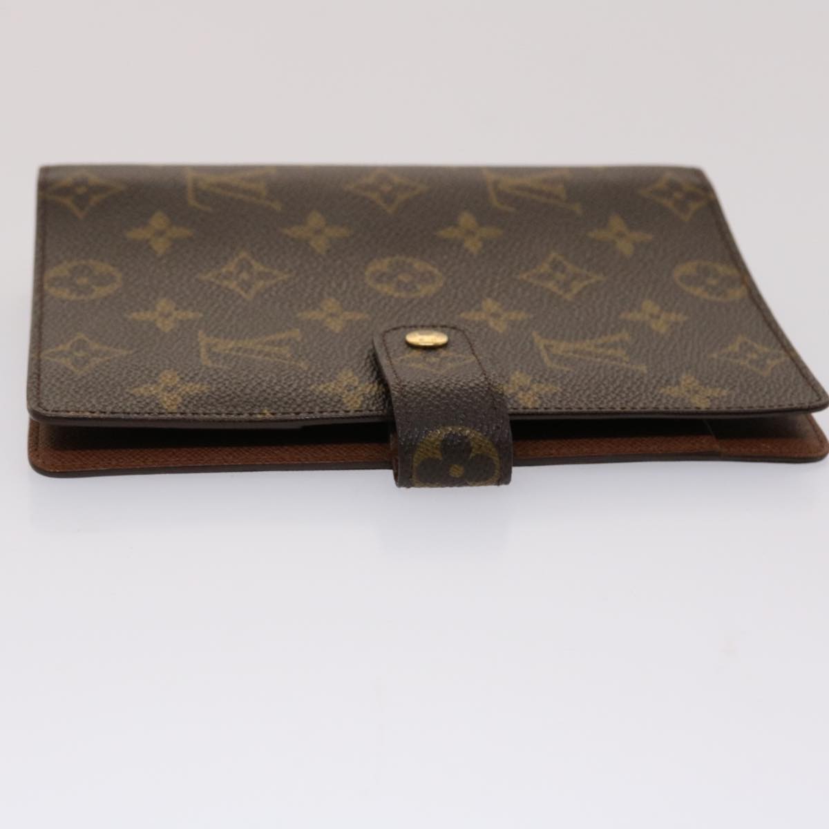 LOUIS VUITTON Monogram Agenda MM Day Planner Cover R20105 LV 46293