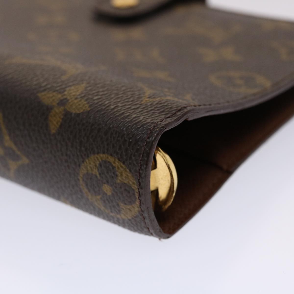 LOUIS VUITTON Monogram Agenda MM Day Planner Cover R20105 LV 46293
