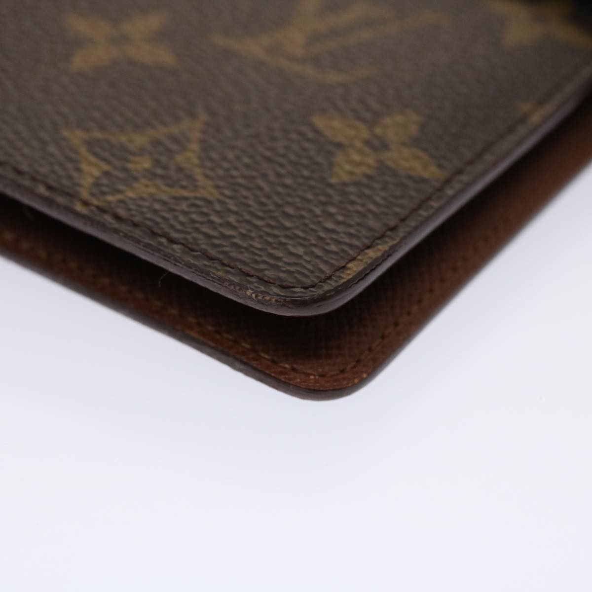 LOUIS VUITTON Monogram Agenda MM Day Planner Cover R20105 LV 46293
