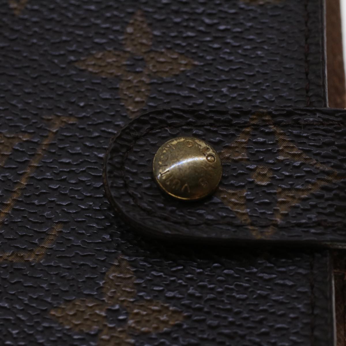 LOUIS VUITTON Monogram Agenda PM Day Planner Cover R20005 LV 46294