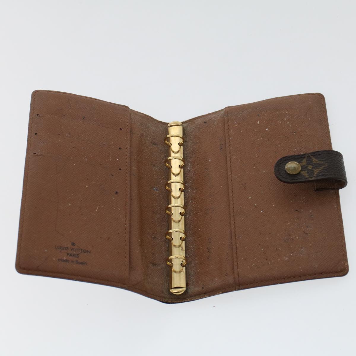 LOUIS VUITTON Monogram Agenda PM Day Planner Cover R20005 LV 46294