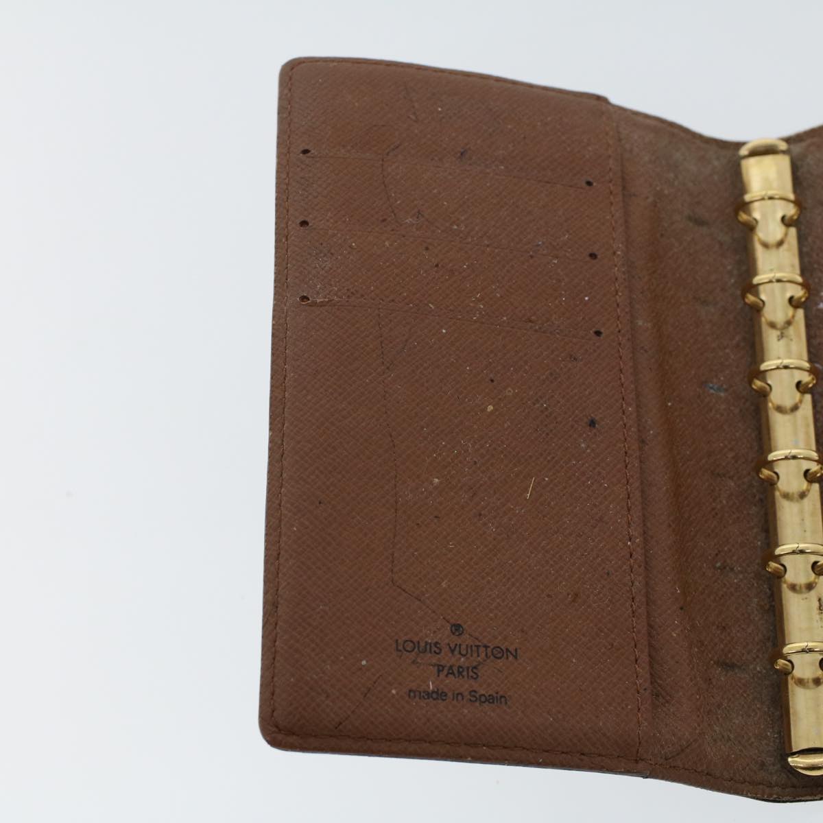LOUIS VUITTON Monogram Agenda PM Day Planner Cover R20005 LV 46294