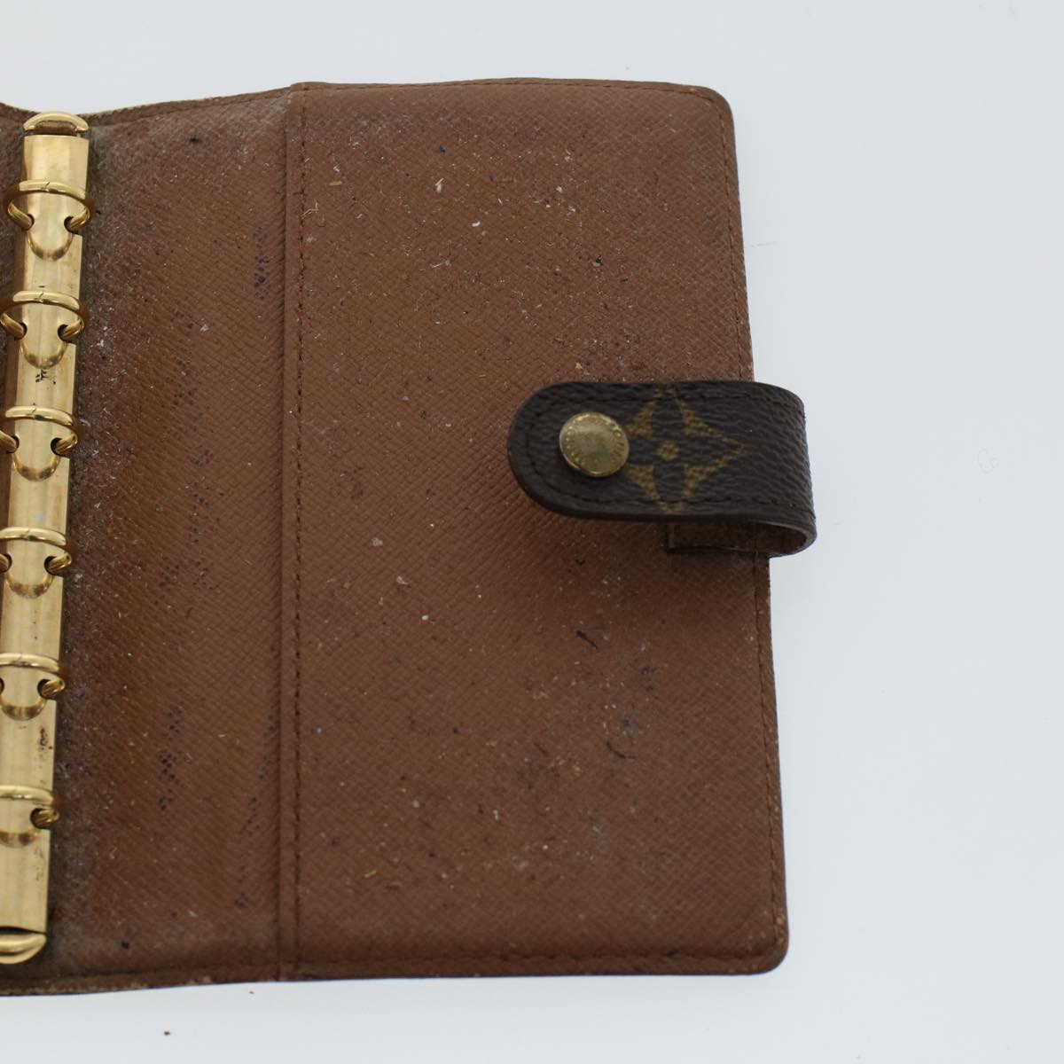 LOUIS VUITTON Monogram Agenda PM Day Planner Cover R20005 LV 46294