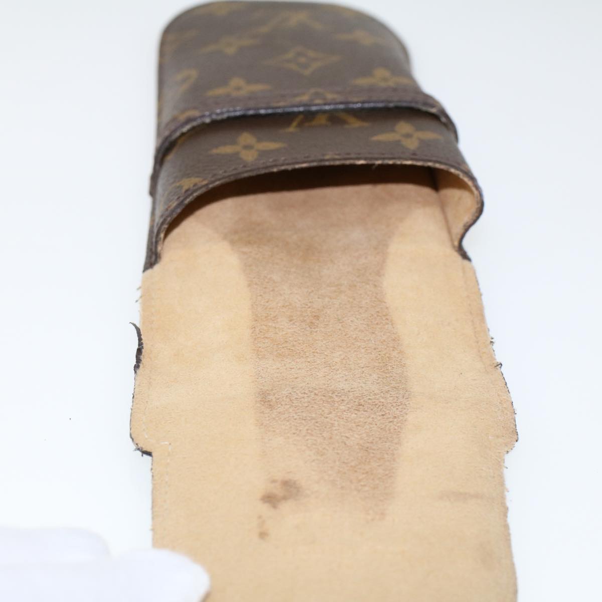 LOUIS VUITTON Monogram Etui Lunette Rabat Glasses Case M62970 LV 46295