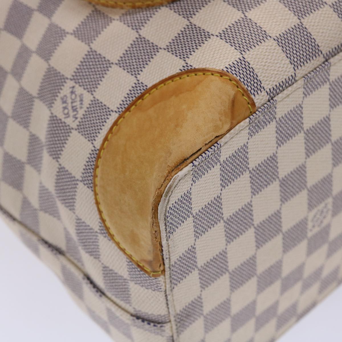 LOUIS VUITTON Damier Azur Hampstead MM Tote Bag N51206 LV 46298