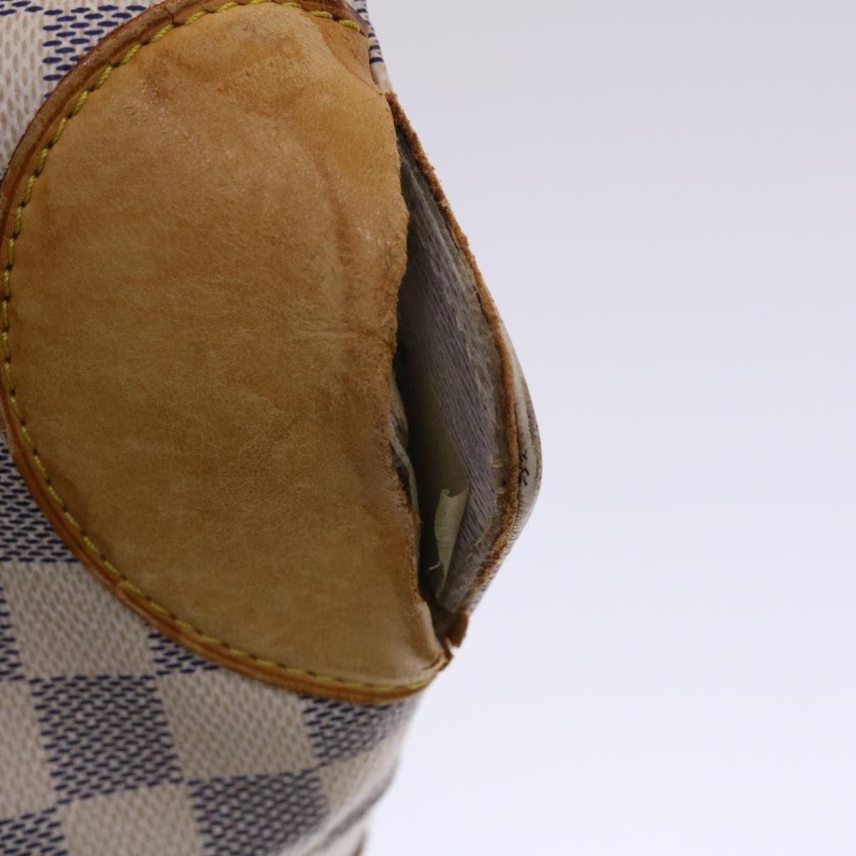 LOUIS VUITTON Damier Azur Hampstead MM Tote Bag N51206 LV 46298